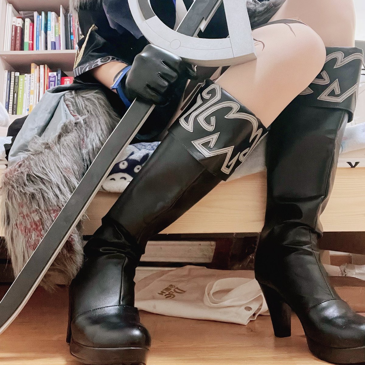 RaheryMaxwell's tweet photo. Some my cosplay pics from arknights…（W and Lappland）
#arknights #W #Lappland https://t.co/cCzB1cTPWm