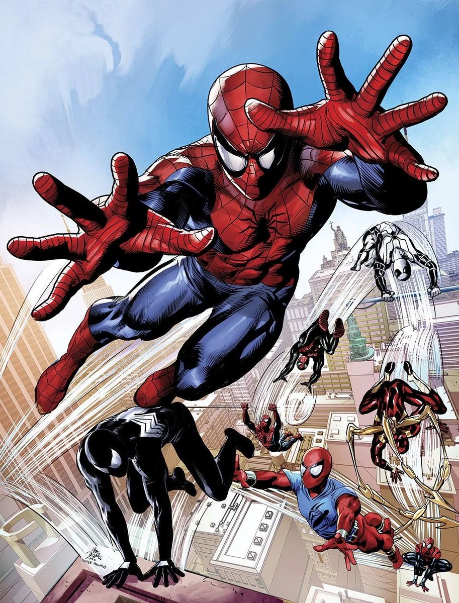 RT @spideymemoir: Spider-Man by Mike Deodato, Jr. after Keith Pollard! https://t.co/nJlutdhZNb