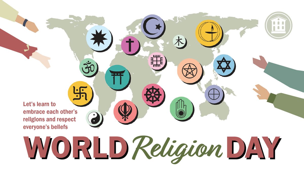 On the occasion of #WorldReligionDay, let's learn to embrace each other's religions and respect everyone's beliefs.