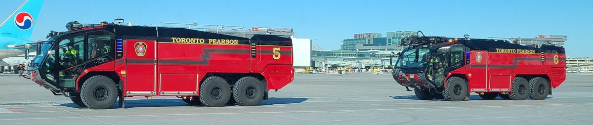 airportagentyyz's tweet photo. #red5 & #red6 after an incident at #YYZ yesterday at @TorontoPearson
Thanks to the men and women who keep us safe, day in and day out at work .... 🙏
#StaySafe https://t.co/JUJdIxBL2Y