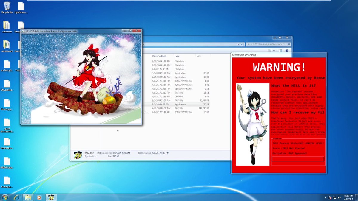 SpkAkbar's tweet image. Ransomware ini memberitahu pengguna untuk memainkan permainan populer di Jepang dlvr.it/Sgvyqh
