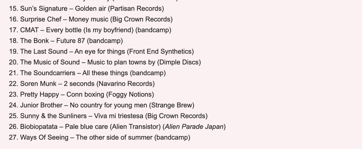 MusicOfSoundUK's tweet photo. Stoked to have another accolade from Ireland with the amazing @Conat1 including #MusicToPlanTownsBy at 20 in the Best of 2022 playlist for #TheUndergroundOfHappy on @UCC983FM. CD version of #OvergroundSoundEP on @DimpleDiscs out on @AmazonUK on 27th January.
#InnerCityClassical https://t.co/Dcbu3HS9FH