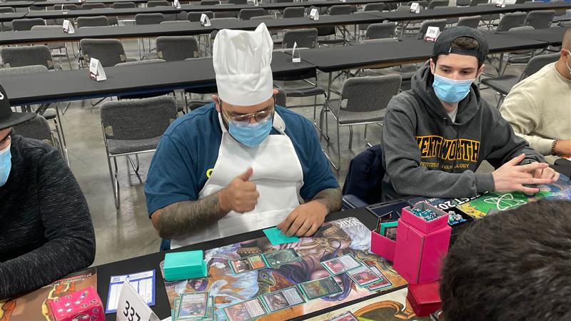 SCGCON's tweet photo. Is Asmoranomardicadaistinaculdacar still a hard name to pronounce? Yes, chef! #MTG #SCGConNJ https://t.co/5LGLQLUkcH