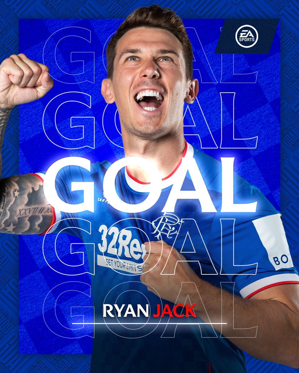 RangersFC's tweet photo. 61' GOOAALLL!!!! JACK GET IN! https://t.co/k9pAab3Grm