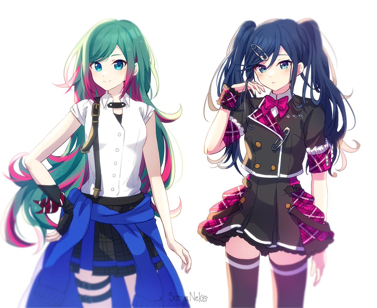 プロセカ「Outfit swap~ [5/5] #prsk_FA #プロセカ 」|Sonyaのイラスト