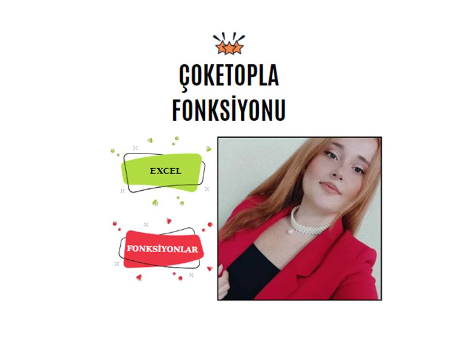 qulsumce_'s tweet image. ÇokEtopla Fonksiyonu ile işlemlerinizi siz de rahatlıkla yapabilirsiniz .
Formül ve pratik bilgiler için takip etmeyi unutmayın @qulsumce_ ♥️ #excelformulas #excelformülleri #excel #çoketopla #etopla #liketime #fyp #keşfetteyiz #exceleğitimi