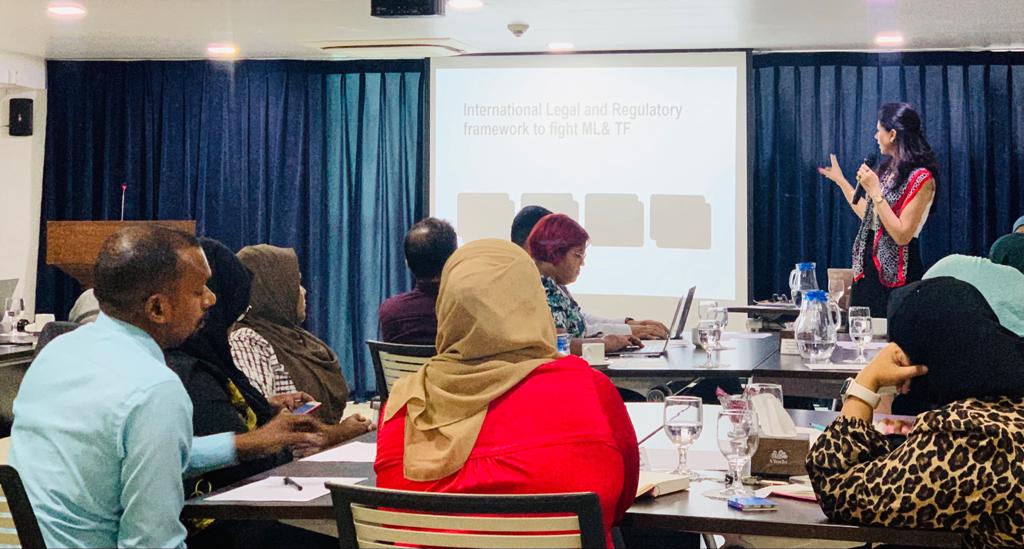 MvBarCouncil's tweet photo. BCM commences a 3-day workshop on Anti-Money Laundering with Dr. Ramandeep Chhina, (AML/CFT) expert under the South Asia Transnational Partnership against Money Laundering (STOP-ML)- Maldives Program. Our heartfelt appreciation to the partner @ABARoli #raisethebar #CPD https://t.co/FoBRTssJfd