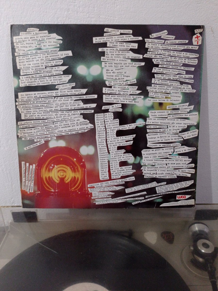 RogerioRocker's tweet photo. Inocentes - Pânico em S.P. #vinil #weadiscos #rca #minilp #idbr78502 #vinyl #vinylpost #vinylcollection #vinylcollector #discoécultura #lps #longplays #discocollection #turnetable #tocadiscos #gradiente #d35 #gs11 #casaraodovinil https://t.co/Zws6Rv1wK3