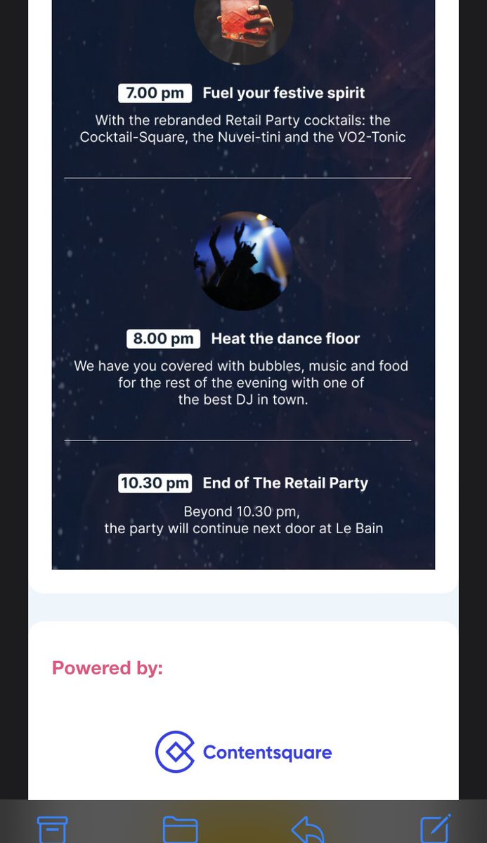 Niki Hall (she/her) (@nikihall) on Twitter photo #NRF2023 if you are heading to NYC for the biggest retail event of the year, don’t forget to stop by <a href="/Contentsquare/">Contentsquare</a> during tonight’s retail party <a href="/StandardHotels/">The Standard Hotels</a> @FrenchFounders #NRF2023 if you are heading to NYC for the biggest retail event of the year, don’t forget to stop by <a href="/Contentsquare/">Contentsquare</a> during tonight’s retail party <a href="/StandardHotels/">The Standard Hotels</a> @FrenchFounders