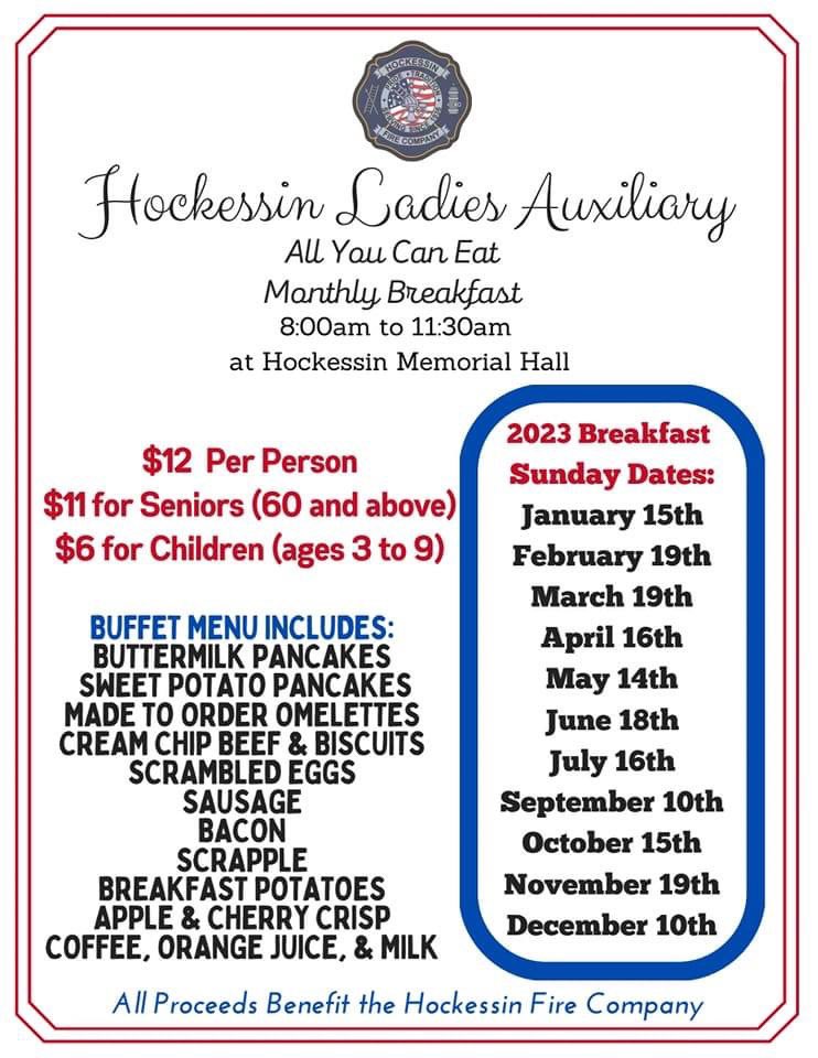 Join the HFC Ladies for Breakfast today!