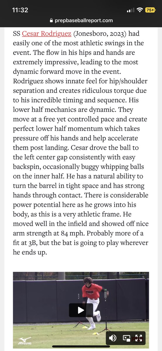 Thank You <a href="/PBRGeorgia/">Prep Baseball Georgia</a> 
@JGoetzPBR @PhilKerberPBR @DaBoroBoyz