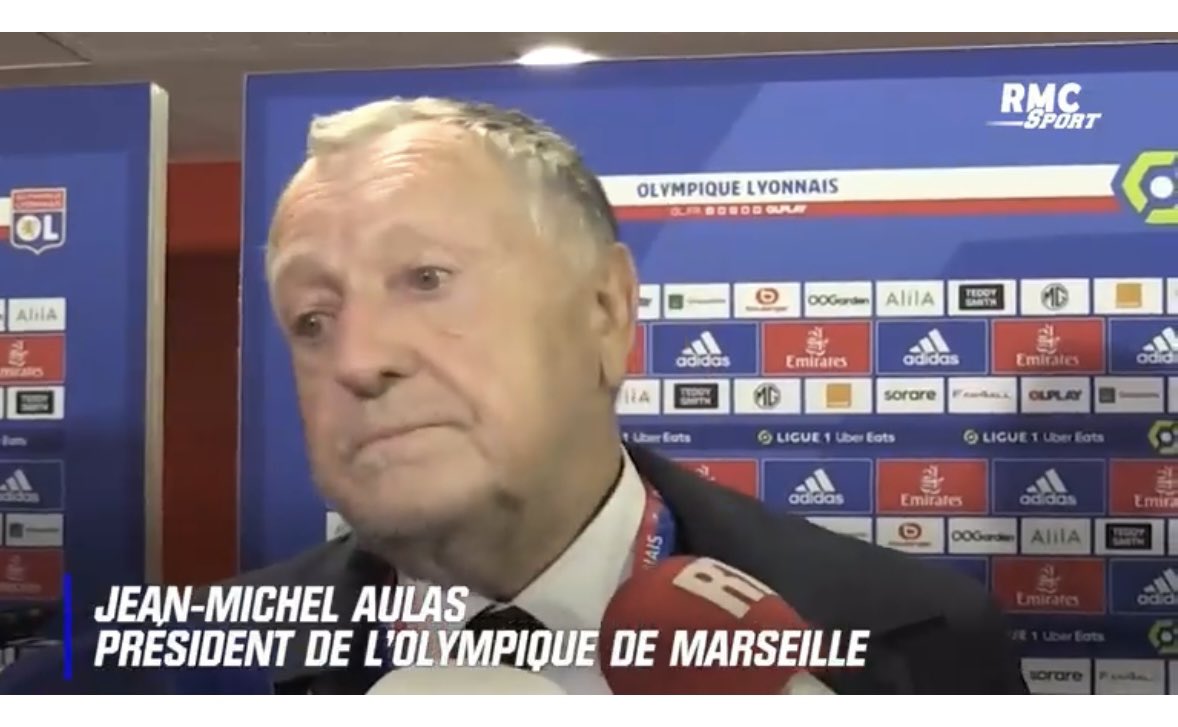 ⚽️ Le stagiaire <a href="/RMCsport/">RMC Sport</a> a encore frappé 🤣 le mercato c’est pas que chez les joueurs ! Qu’en dites-vous <a href="/JM_Aulas/">Jean-Michel AULAS</a> ?! #TeamOM maintenant ? Marre des défaites ? 🤣 <a href="/OM_Officiel/">Olympique de Marseille</a> <a href="/OL/">Olympique Lyonnais</a> <a href="/AfterRMC/">After Foot RMC</a> #OL #OLRCSA #rmcsport #football #L1
