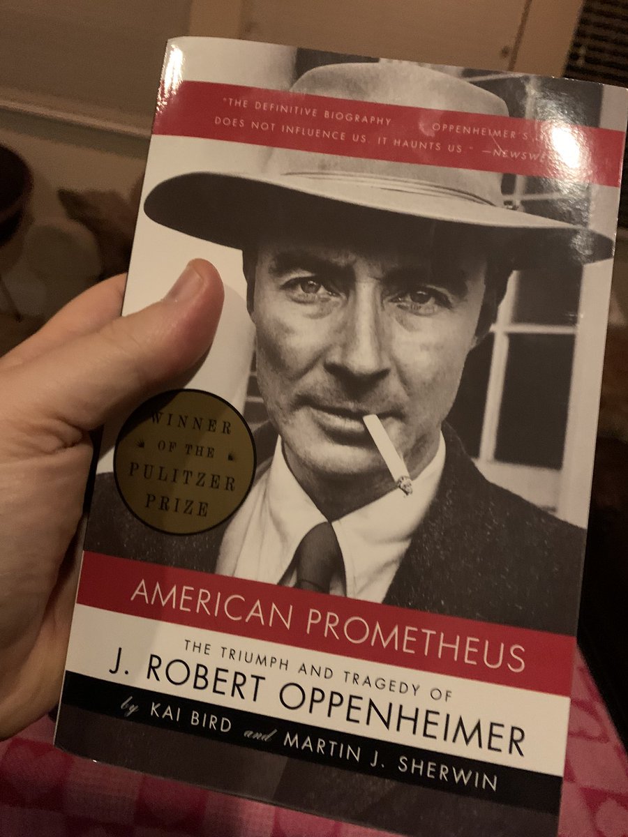 jbbricker's tweet photo. #BooksRead2023
Riveting and fascinating throughout. Unexpected deep dives into the rise of communist sympathies and politics of personal destruction.
Although I’m pretty familiar with history of the atomic bomb, this provided more details about Los Alamos than I knew. https://t.co/9tuWVSGRwB
