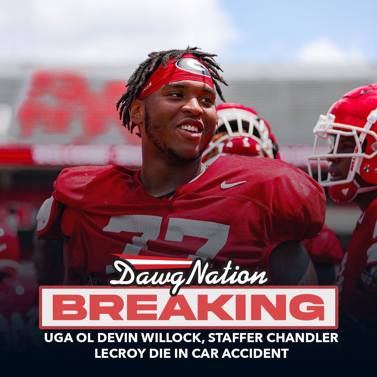 DawgNation's tweet photo. Just awful news out of Athens this morning. Thoughts &amp; prayers go out to all in the Georgia Football community https://t.co/rtMM1mKxoS