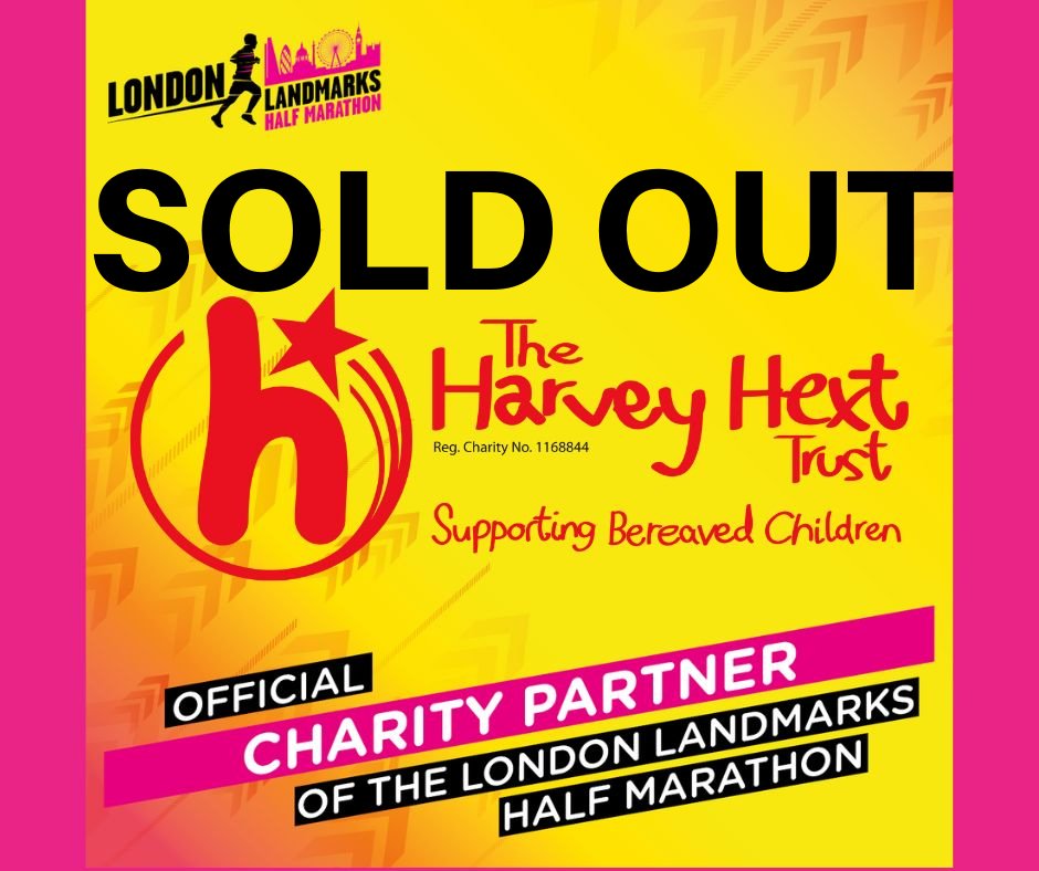 #TeamHarvey is complete. 59 fabulous individuals are signed up and ready to go.  <a href="/LLHalf/">London Landmarks Half Marathon</a> we are coming for you 😊
justgiving.com/campaign/harve…

Raising money to support bereaved children.
