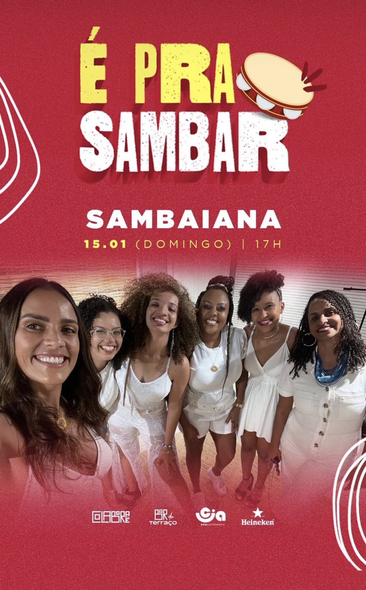 E por fim, na roda de samba baiana com a linda @Jumoraesoficial, no Rio Vermelho (Colaboraê). 

É a mais mais 👑