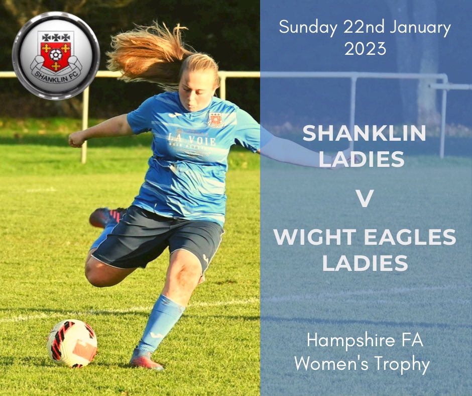 We host <a href="/WightEaglesFC/">Wight Eagles FC</a> in an all-island cup fixture next Sunday ⚽️ This is the first ever time we’ve drawn another Isle of Wight team in the Hampshire Invitation Cup. We’d love to get a good crowd at the County Ground, to show support for women’s football on the island ⚽️