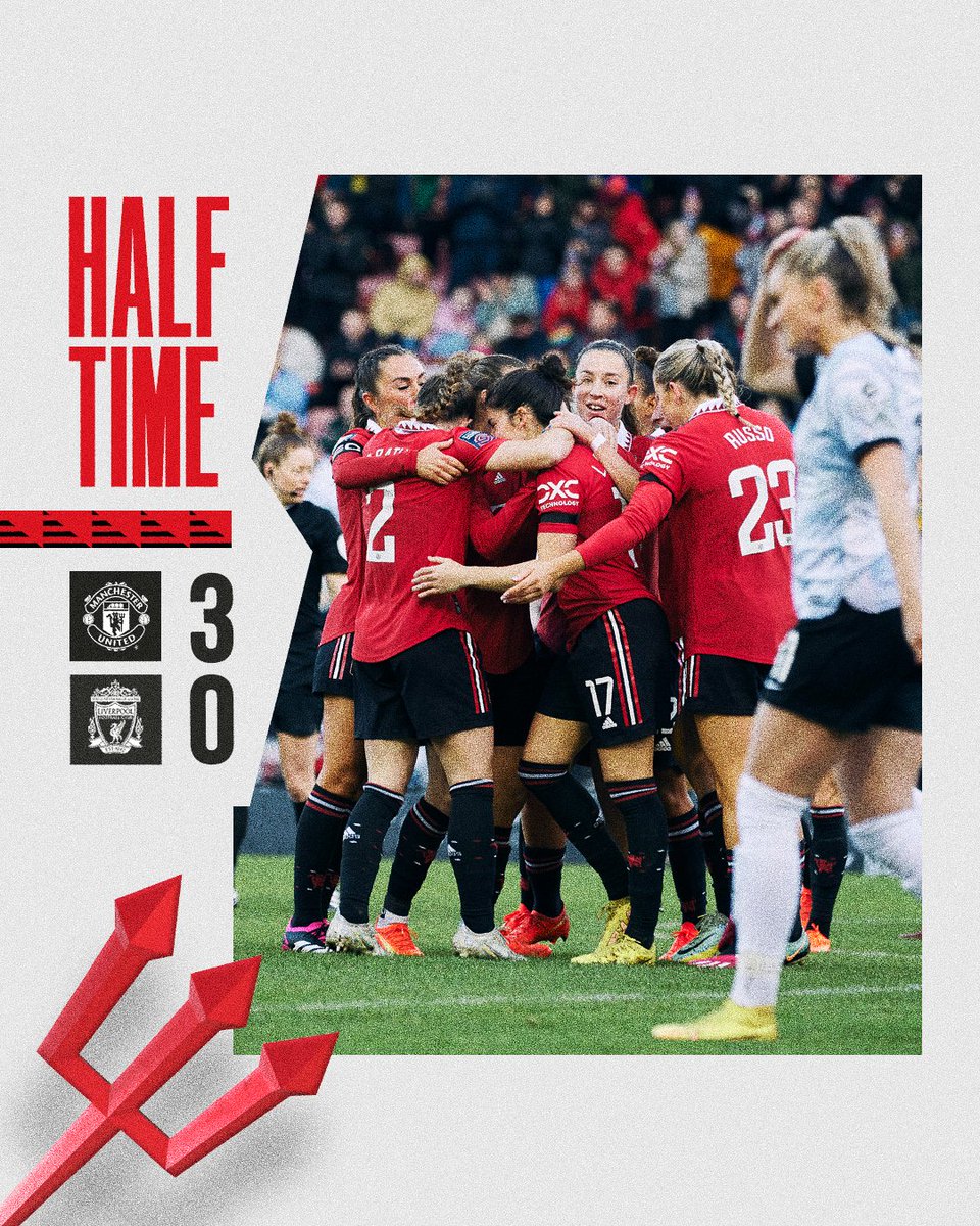 ManUtdWomen's tweet photo. So far, so good ✊

#MUWomen || #WSL https://t.co/WNQZmcaV1l
