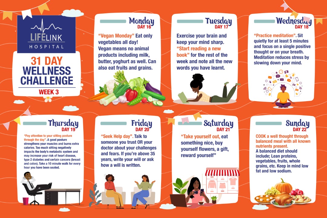 LifeLink256's tweet photo. Want to improve your physical and mental well-being? Join our wellness challenge and start your journey today!
#YourHealthyPartner #WellnessChallenge
#healthgoals #wellnesslink #wellnessgoals #emotionalwellness #physicalwellness #mentalwellness https://t.co/YUp5UxHjBf