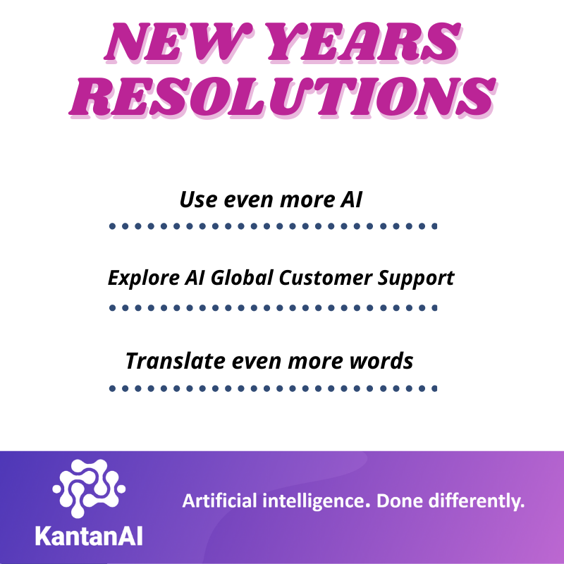 KantanMT's tweet photo. With the dawn of a New Year, a New Year's resolution helps focus you for the unpredictable year to come.

Here are some that may be you may be thinking of. 

#kantanai #newyear #translated #cx #Translationservices https://t.co/X4IYy7xnrD