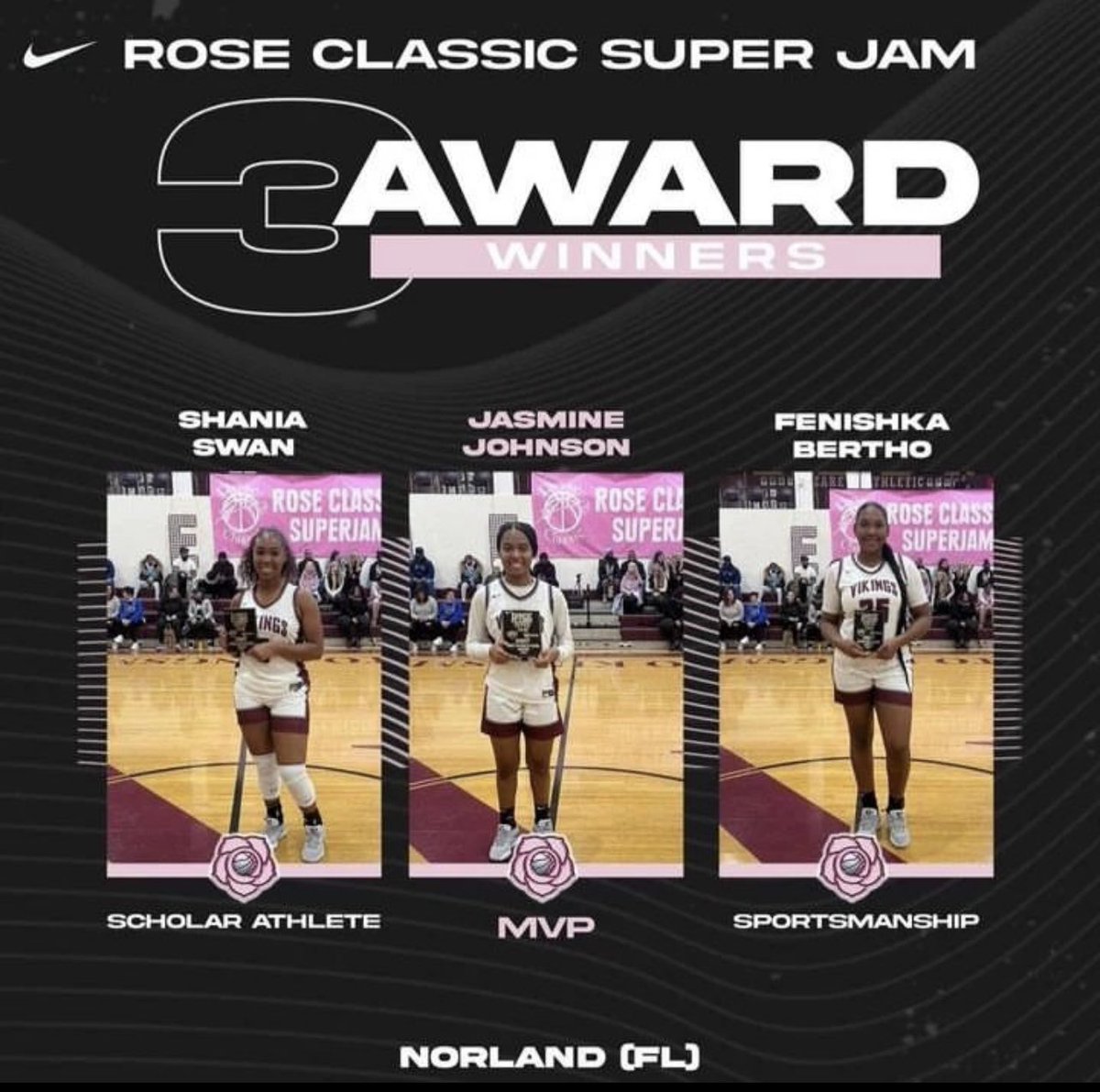 Lady Vikings go 2-0 in Nike RoseClassic 2023🔥🔥