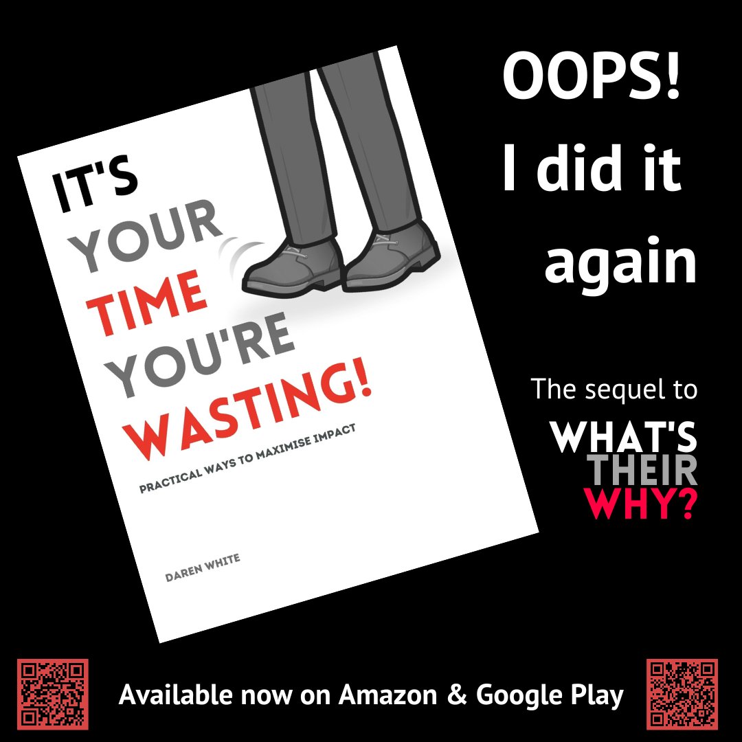 It's amazing what waiting for your daughter to finish work at silly o'clock can do for your creativity! 

Introducing: It's Your Time You're Wasting! 

#dadstaxi #timesavingtips #education #teacherworkload #impact 

amazon.co.uk/dp/B0BS8VXW42

play.google.com/store/books/de…