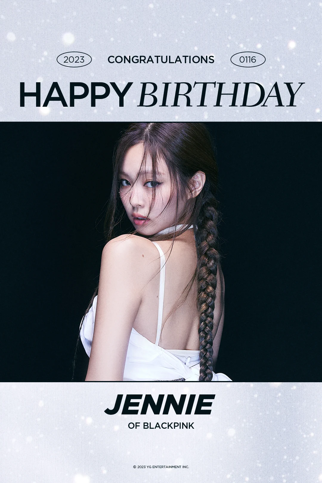 BLACKPINK JENNIE BIRTHDAY 2023 トレカ BLACKPINKOFFICIAL on X: 
