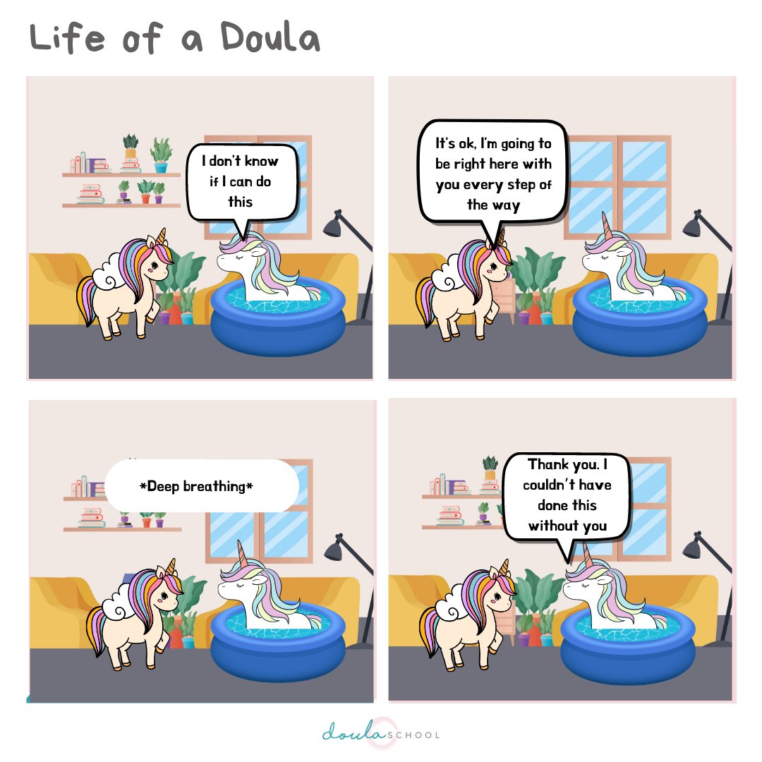 DoulaSchool's tweet image. Sometimes the most important thing you can do as a doula is just being there. 

#Doula #birthdoula