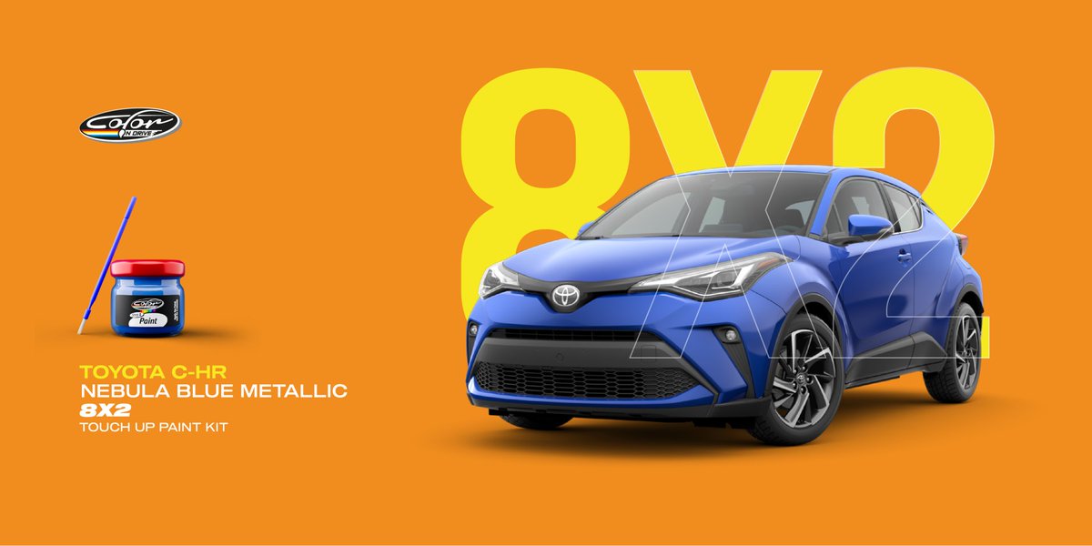 ColorNDrive's tweet photo. Color N Drive for Toyota C-Hr Automotive Touch-Up Paint
Perfect results in three basic steps.
Order Now: https://t.co/WGQPhB5rSD
#colorndrive #touchuppaint #car #paintrepair #autodetailing #toyota #chr https://t.co/gw2UD7299K