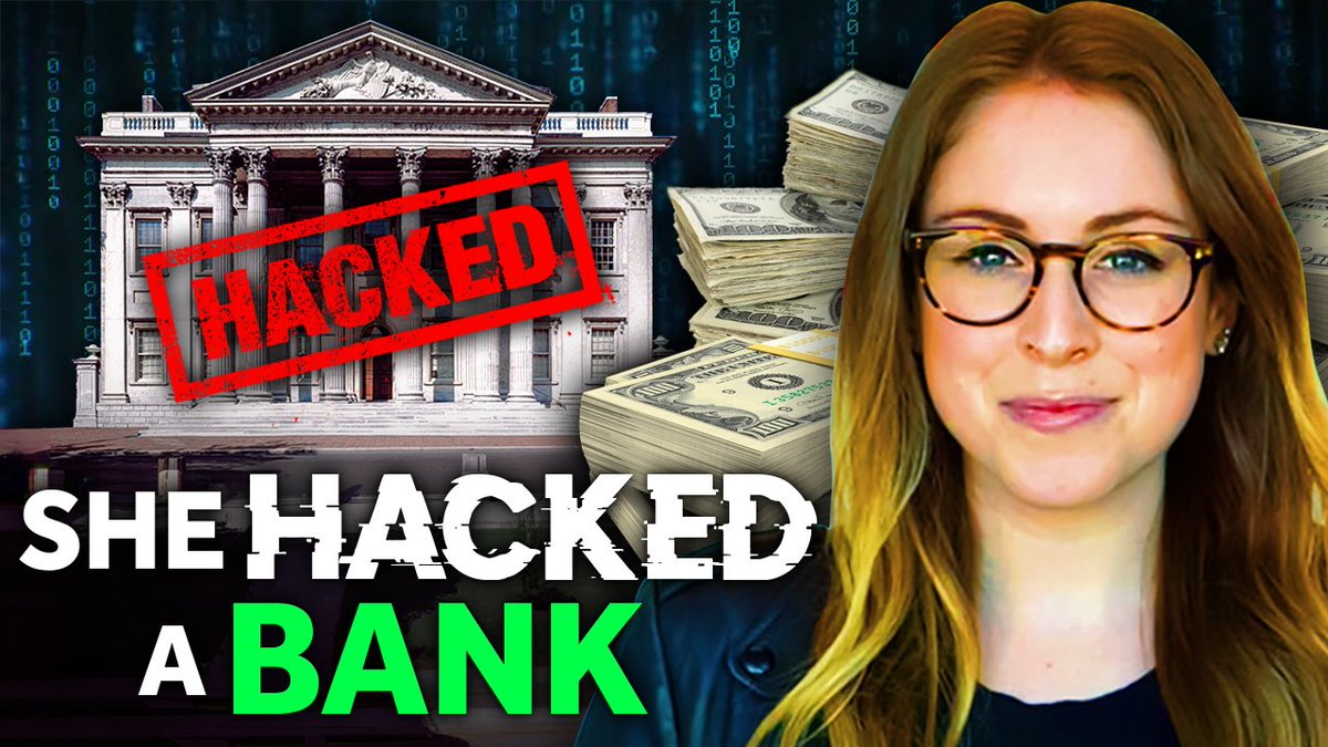 davidbombal's tweet photo. She hacked a billionaire, a bank ... and you could be next. 

Do this now to protect yourself!

YouTube video: https://t.co/B96ExcqtRt

#hacker #hack #hacking #infosec #cybersecurity #cyber #pentest #pentester #bank #billionaire #cnn @RachelTobac https://t.co/Ao24i2TjBV