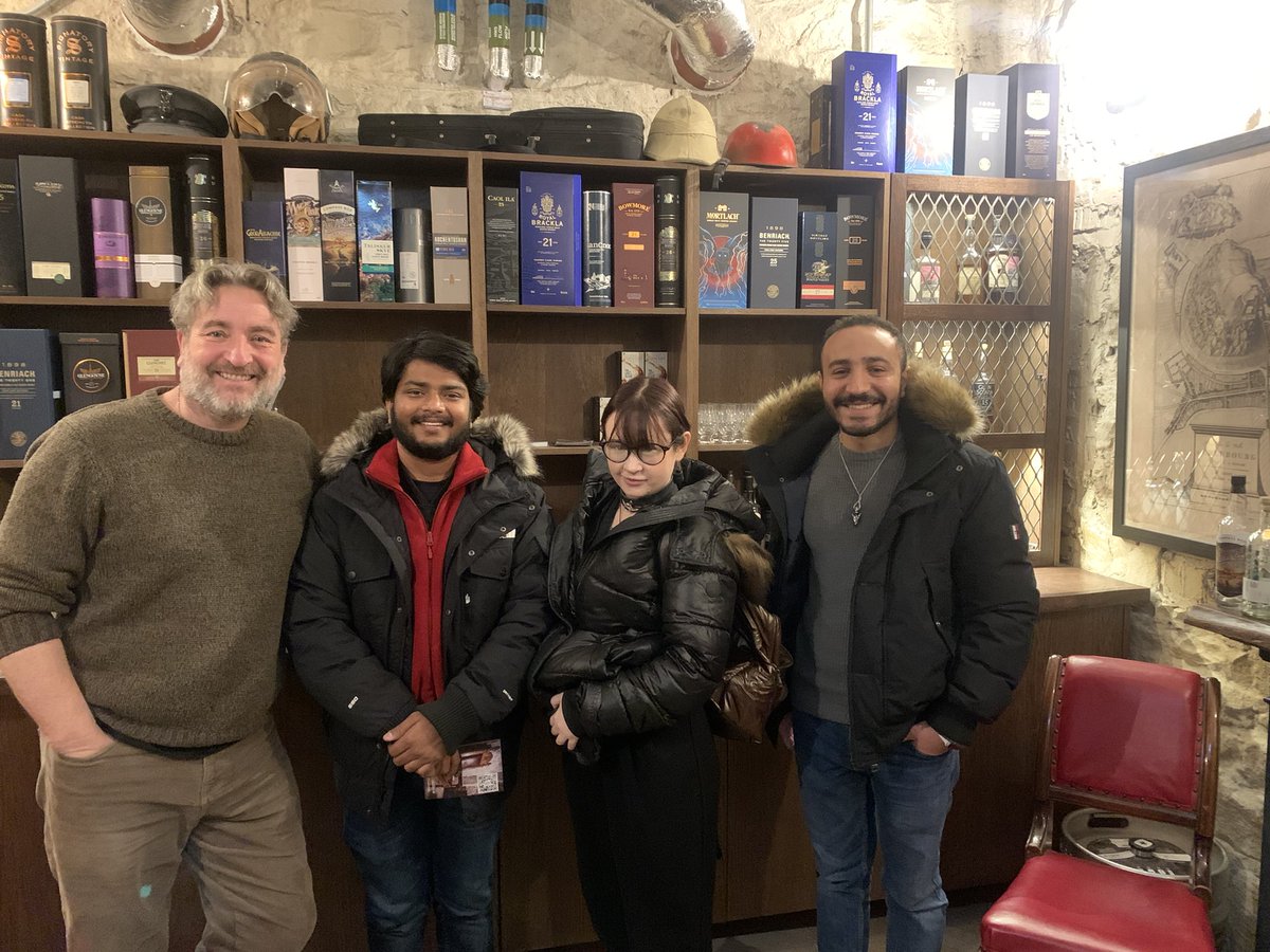 International travellers having a wonderful experience at ‘A Dram O’ History’ <a href="/LostClose/">The Lost Close</a> today. Canada, Egypt and India all represented. It was a pleasure to host you today. Come again.