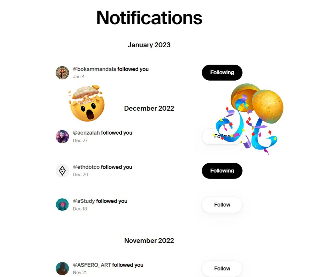 OMG!!!! NooooOoooooo Way!!🤩

  Just find out <a href="/ethdotco/">Eth.co</a> follow me since last year 🤯🤩🤩🔥🔥

  💜🫣🫣 I SEE You!!🫣🫣💜