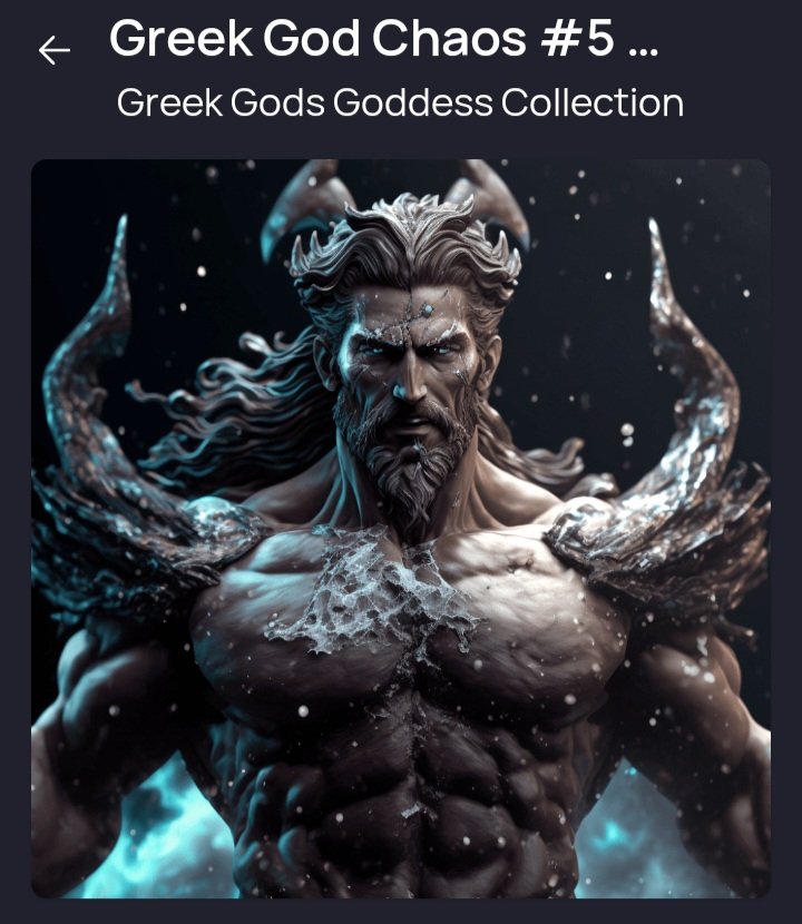 Greek Goddess Chaos#5
50 available 
RULES 👇
Like
Follow 
Retweet 
Tag someone 
Wallet
#NFTs
#EnjinNFT
#Enjin
#NFTGiveaway
#NFTCommunity 
#NFTartwork 
#NFTcollections 
#Greekgods 
#GreekMythology