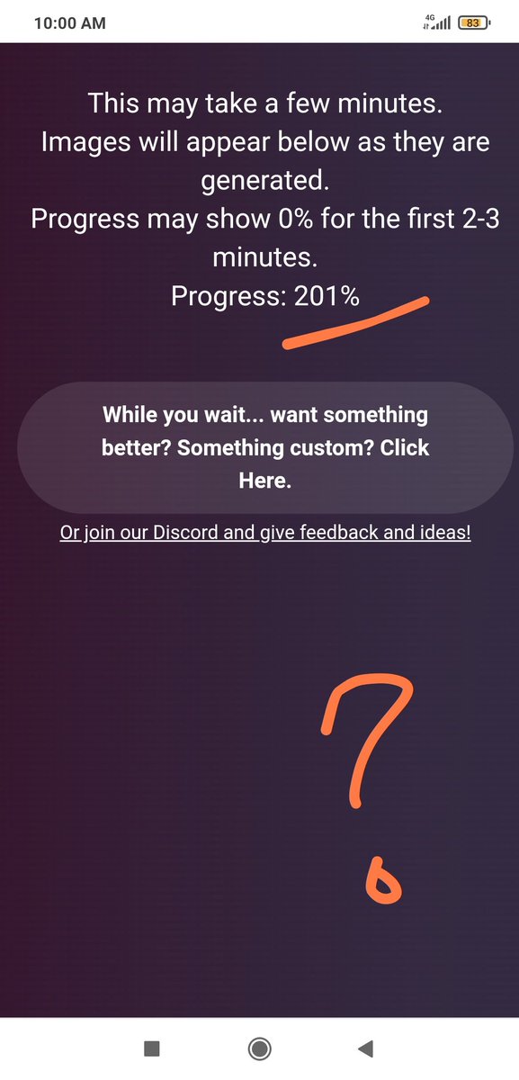 vovko's tweet photo. @RoxCodes 1. +1 to layout comment, usually it's a text under the picture.
2. Had to take multiple selfies for photo upload due to file size limit. And I'm using 4 year old android phone
3. Progress went up to 201% and no results :( https://t.co/QnZuw0d4A1