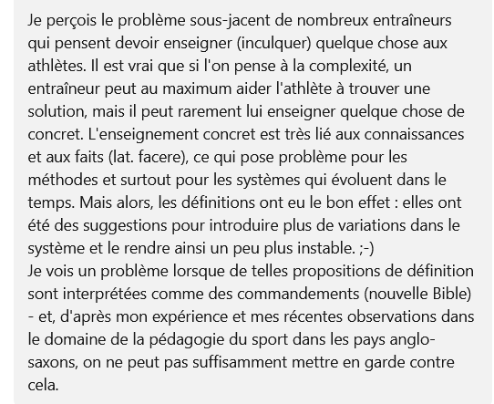 parlons_la's tweet photo. A ce sujet j'ai eu un échange avec Wolfgang Schöllhorn qui a fait ce commentaire que je vous partage,ainsi que l' histoire contée par Jiddu Krishnamurti qui met en garde contre notre volonté de faire de toute "vérité" une croyance qui au final nous limite et nous enferme. https://t.co/HPF0Yr3mch