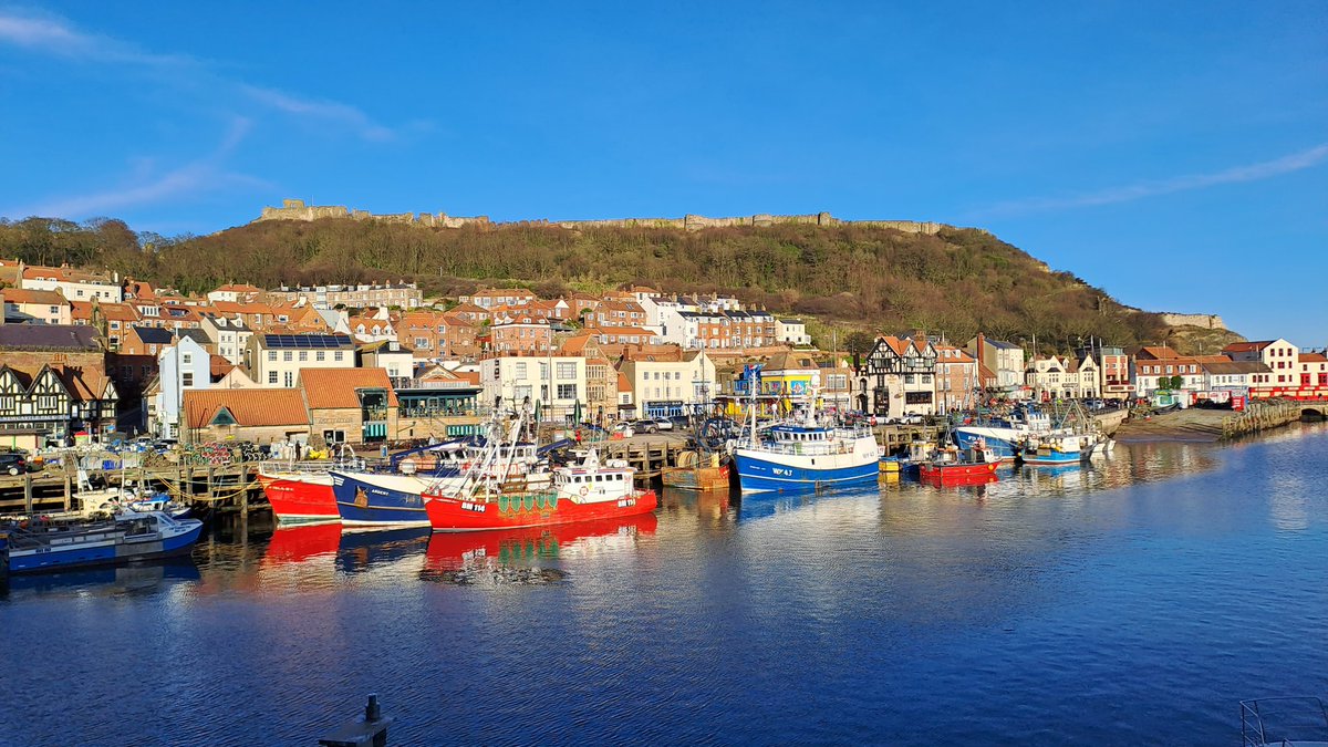 First trip of the year to #Scarborough a perfect tonic for the January blues.