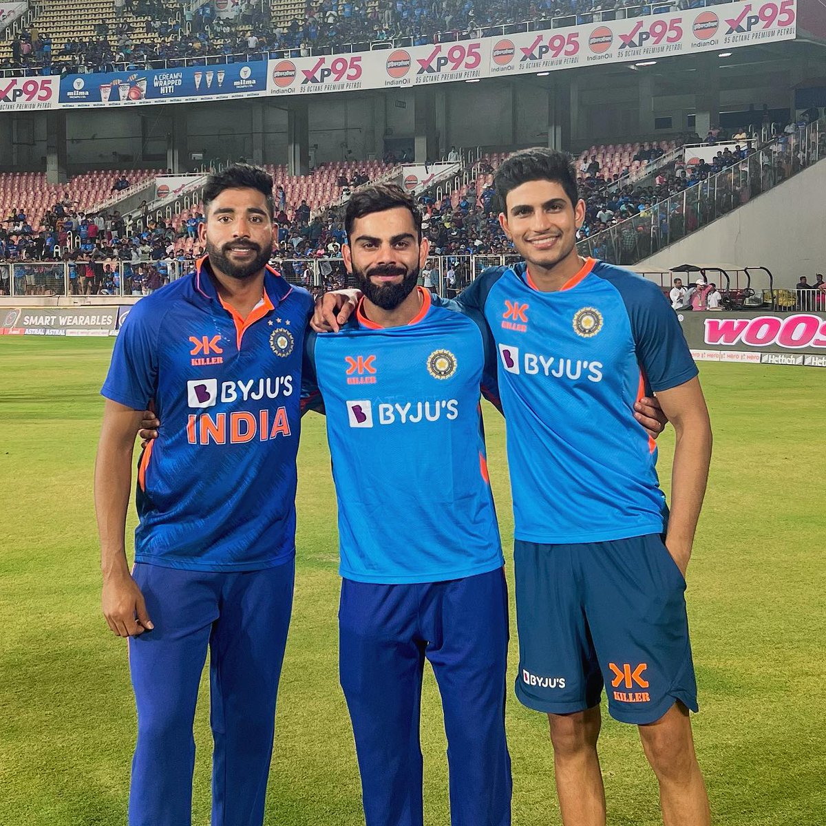 ShubmanGill's tweet photo. Great way to end the series 💙🇮🇳 https://t.co/Fx07n6tHQX