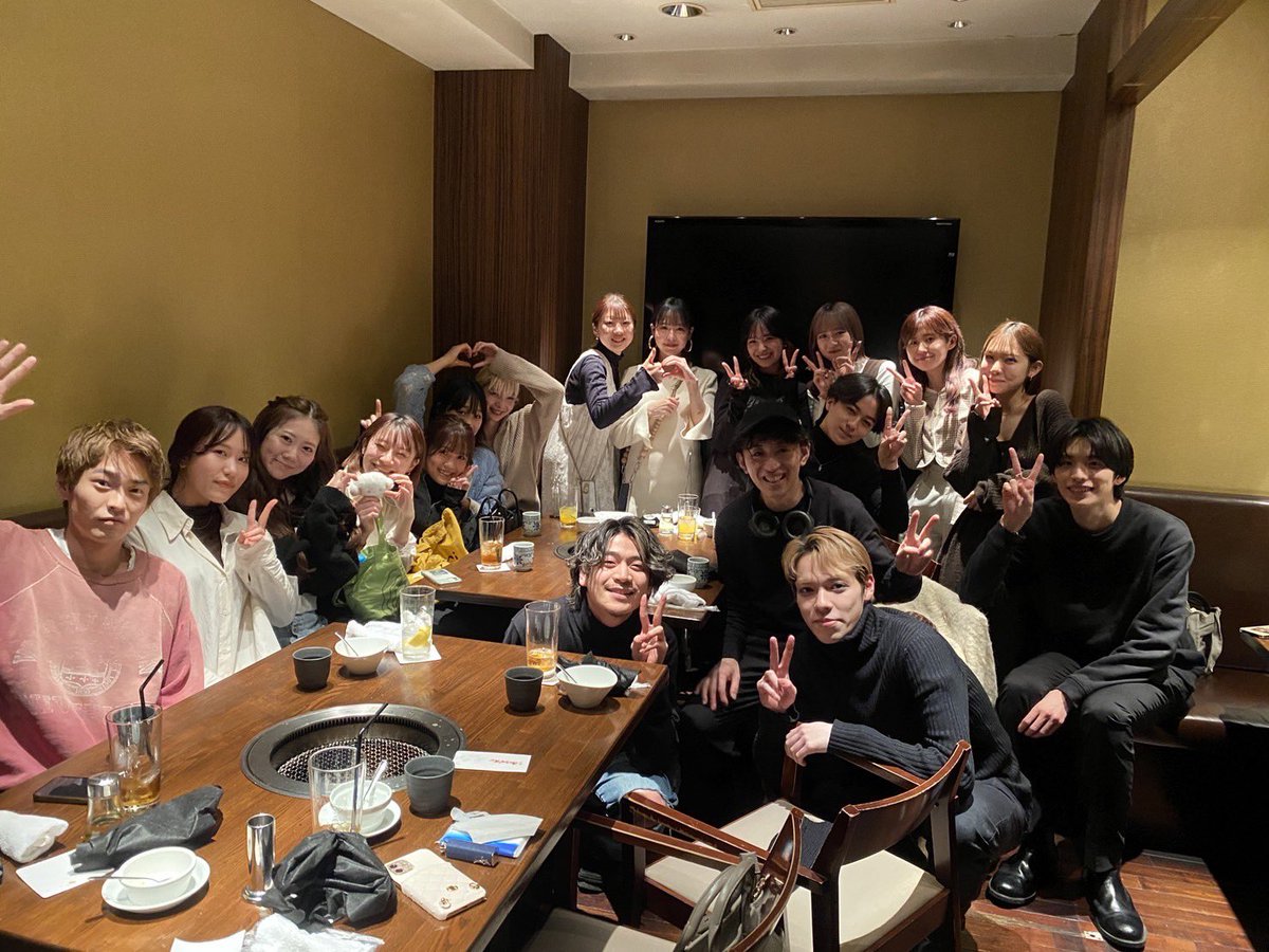 79com1's tweet photo. とてもhappyな報告がありました！
嬉しいっ！
(新年会) https://t.co/5VXr3hHr6t