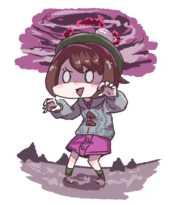 ダイマックスしたユウリちゃん#Pokemon #ポケモンイラスト 