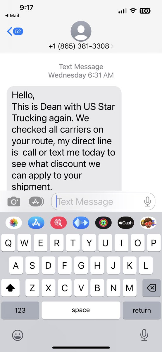 hilchaney's tweet photo. @usstartrucking STOP calling and texting me! I have told you wrong number ten times. It is harassment now and I will report. https://t.co/0Wavq4yopR