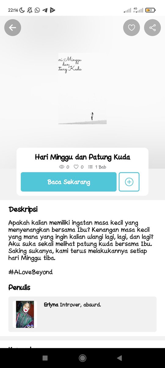 erlyn_v's tweet photo. @rakatadotid kalian suka jalan-jalan di hari Minggu juga? https://t.co/Ugv5u41kli