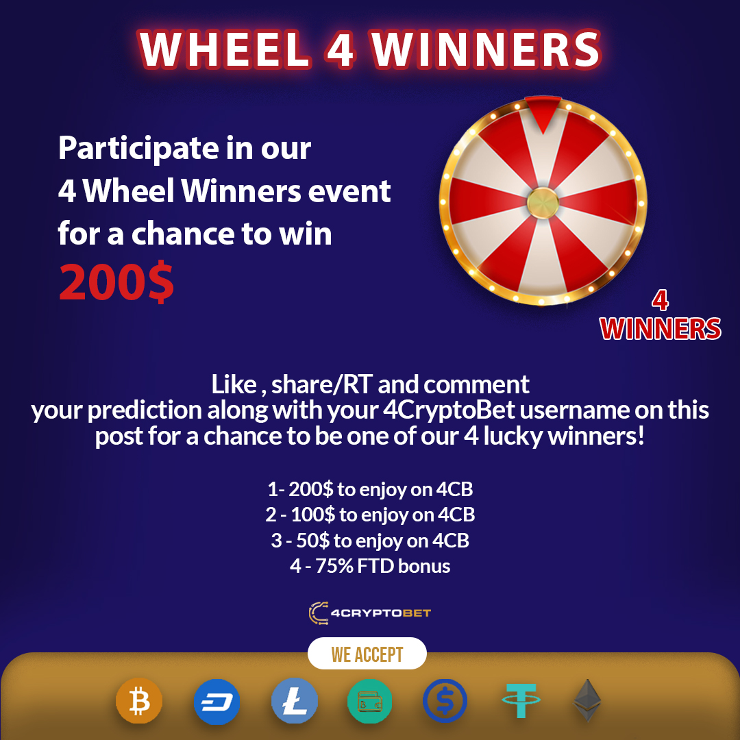 4CryptoBet's tweet photo. 🏈 Match of the week: #Buccaneers vs #Cowboys
Will the Cowboys get their revenge on the Buccs in this rematch after that 19-3 loss in their last match-up?
Participate in our W4W event for a chance to win 200$ 💸
#4CryptoBet #W4W #NFL #giveaway https://t.co/uXKP7zy281