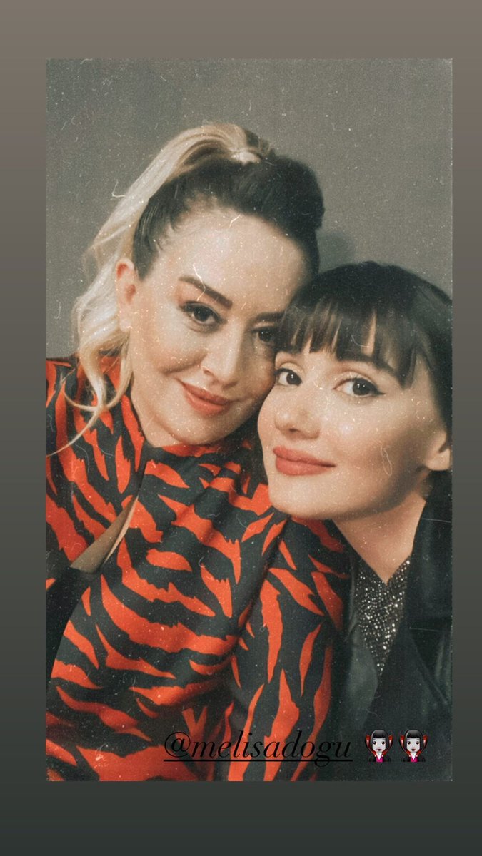 Sevda via Instagram stories 
• #SevdaErginci| • <a href="/sevdaaerginci/">sevdaerginci</a> 
<a href="/melisadogu/">Melisa Doğu</a> 
                        ❤️