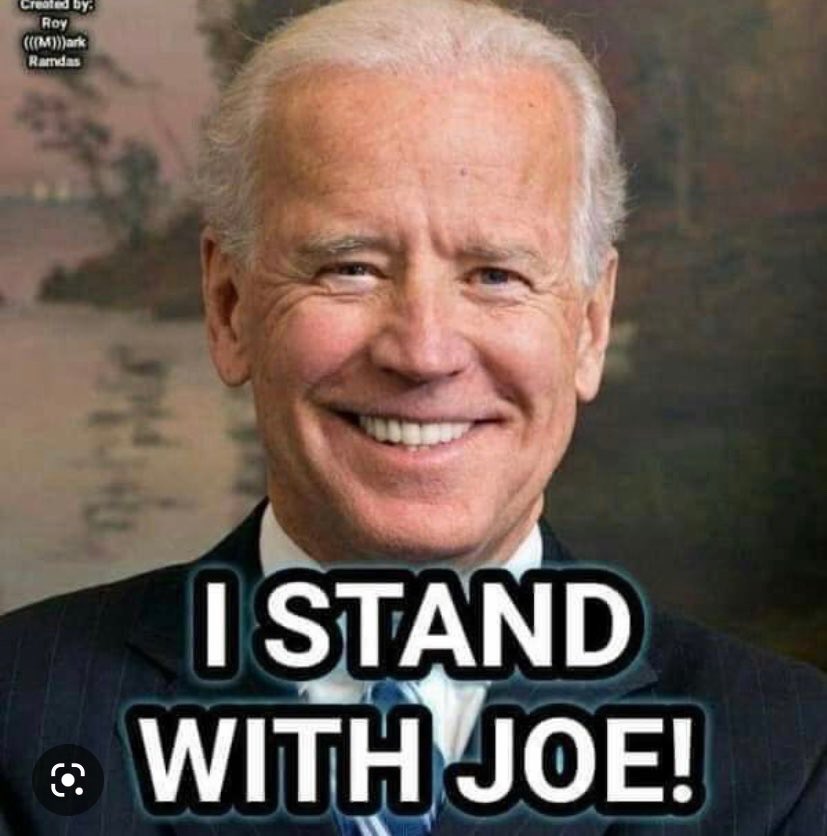 #IStandWithBiden