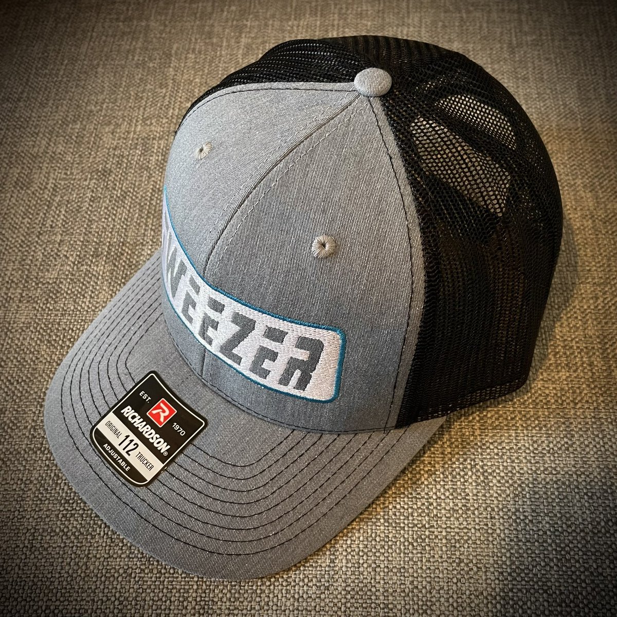 phandesignz's tweet photo. New Hats are in the Shop! Tweezer trucker style hats! 3 colors, one size. Step into the freezer!
#phish #phishphanart #phishmerch #phandesignz https://t.co/A1D4F4mA7O