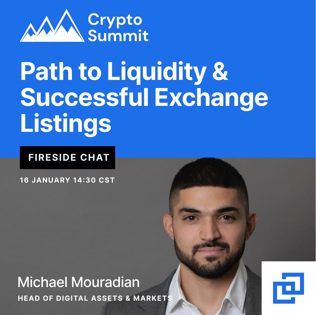 BittrexGlobal's tweet photo. Our team is headed to the Crypto Summit in Zurich tomorrow!

Catch our Head of Digital Markets, @MouradianMike, on the Tech &amp; Investments Stage at 14:30 for his fireside chat on the Path to Liquidity &amp; Successful Exchange Listings.

Tickets: https://t.co/9Rwkp5VWT6
@smartvalorinc https://t.co/tnAXhN1iOW
