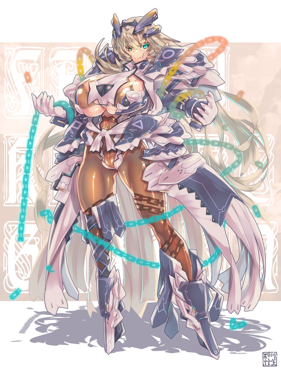 「二次創作はPIXIVリクエストとか受けていていろいろですソシャゲは現状ブルアカ単」|川上稔のイラスト