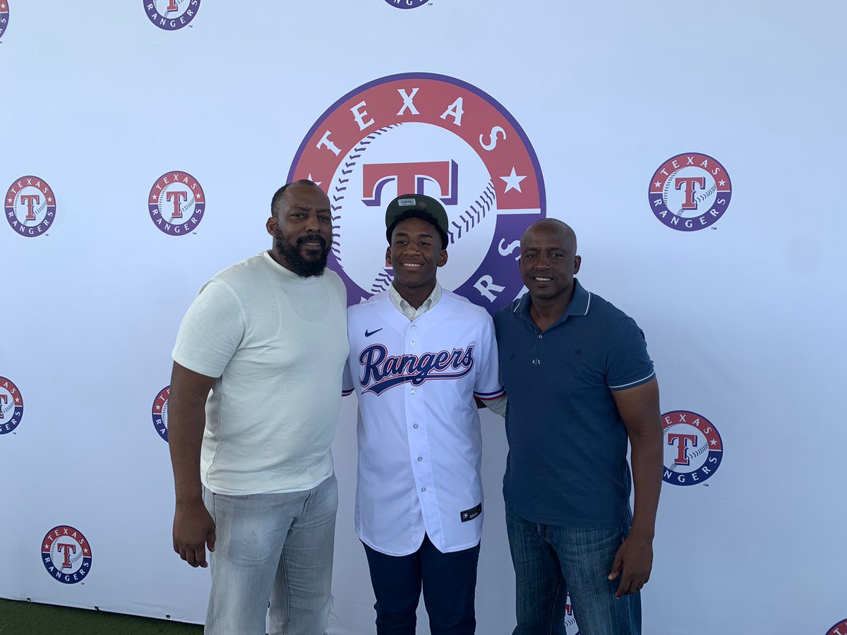 BenBadler's tweet image. Texas Rangers sign OF Pablo Guerrero, son of Hall of Famer Vladimir Guerrero

baseballamerica.com/stories/2023-m…
