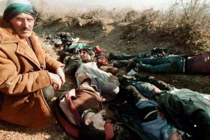 kosovanfooty_EN's tweet photo. Mos e harro masakren e #Reçakut! 

We will never forget #Reçak Massacre!

#MosHarro | #NeverForget | 🇦🇱🇽🇰 https://t.co/7nWC56qdiA