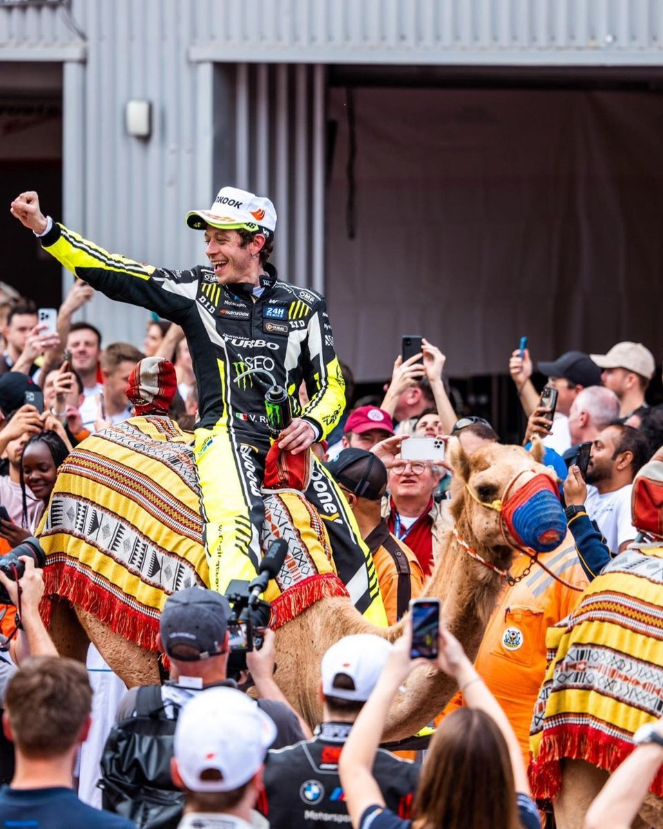 ValeYellow46's tweet photo. What a race 🐫
What a team 🔥
Podium is always a great idea 🏆
@followWRT @BMWMotorsport https://t.co/mWUBZyaCQi